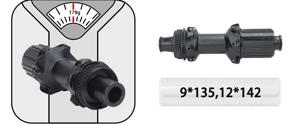 Road bicyce hub rear 12*142mm Road bicyce hub rear 12*142mm