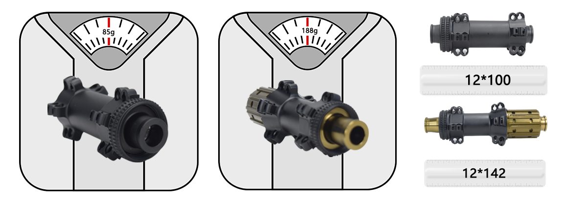center lock hub front 12*100mm rear 12*142mm center lock hub front 12*100mm rear 12*142mm