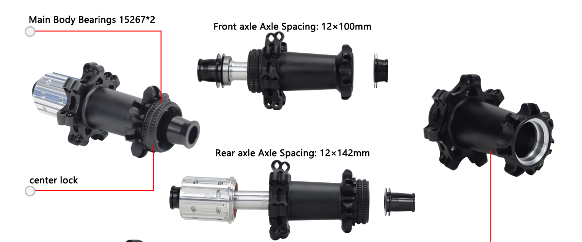 Sturdy Long-Lasting 36T Hub Sturdy Long-Lasting 36T Hub